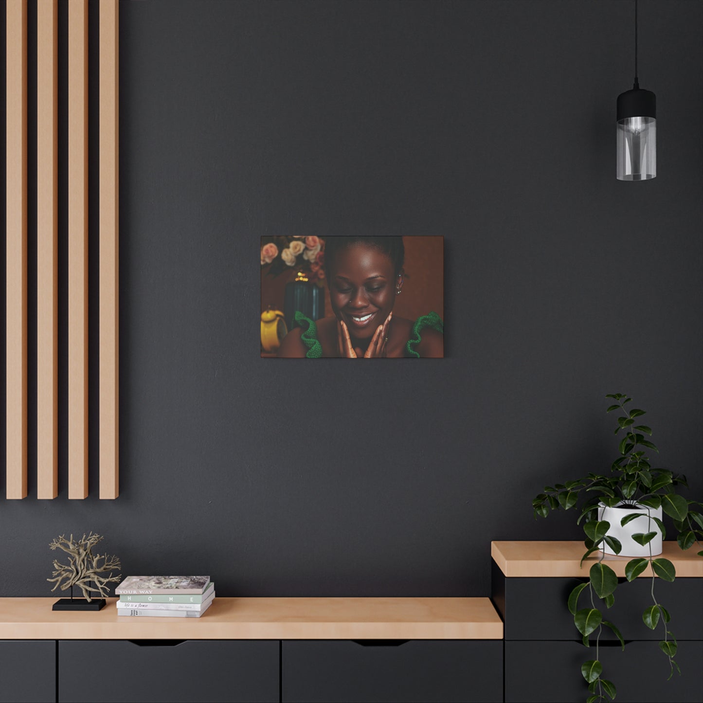 Jamaican Beauty on Canvas