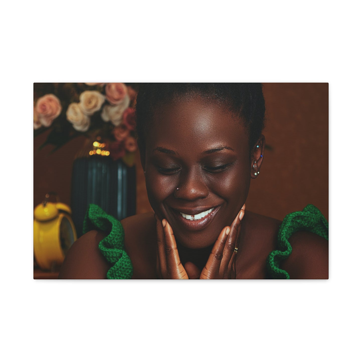 Jamaican Beauty on Canvas
