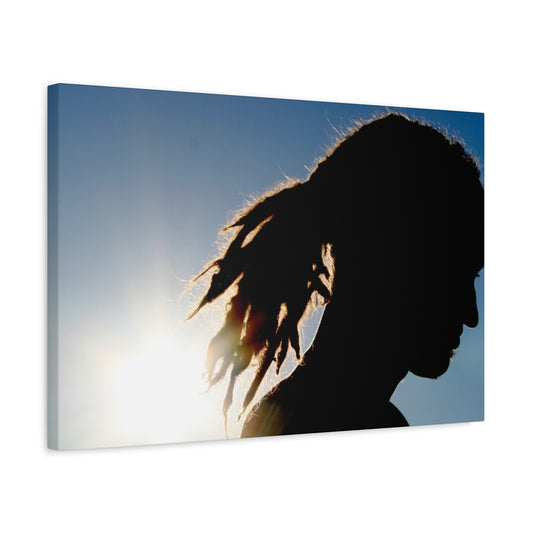 Dreadlocks Silhouette Wall Decor