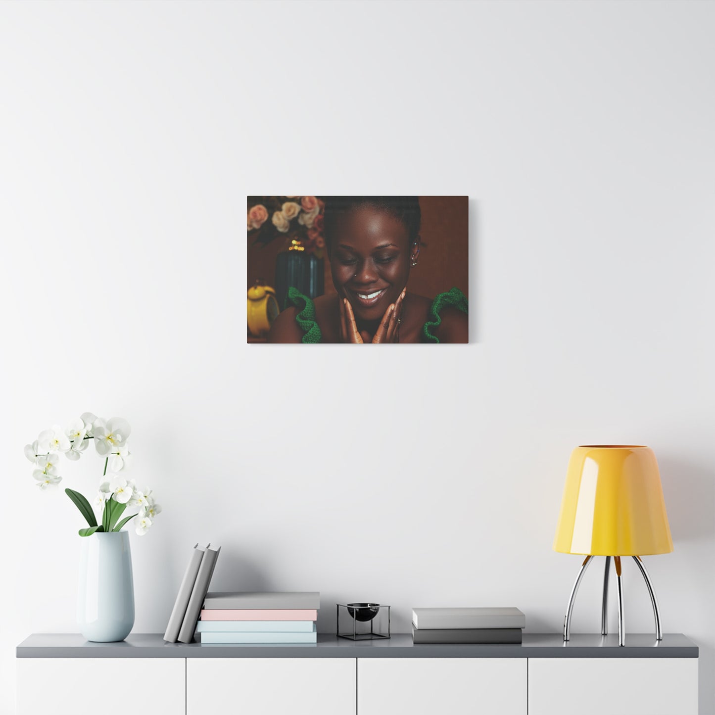 Jamaican Beauty on Canvas