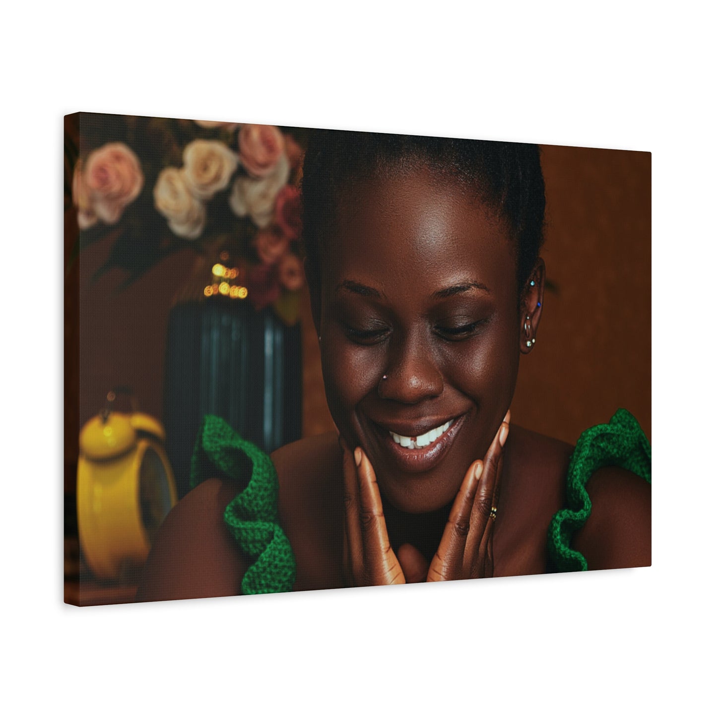 Jamaican Beauty on Canvas